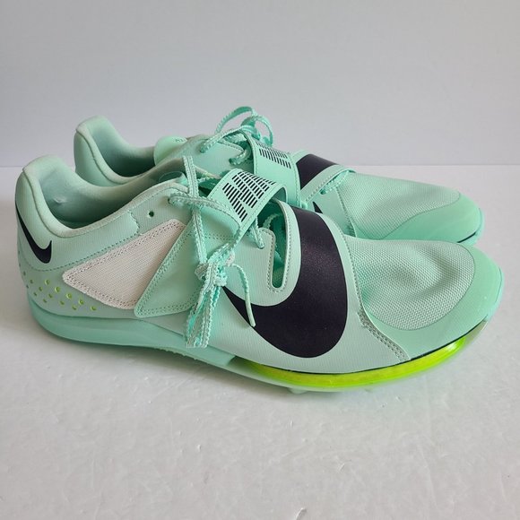 NEW Nike Air Zoom LJ Elite Track Shoes NO SPIKES DR9924-300 Size 13 Mint Foam - Picture 3 of 7